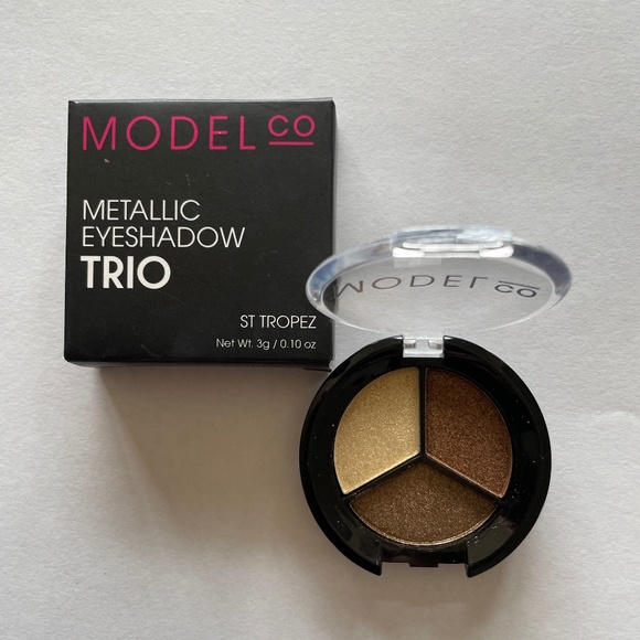 Model CO Metallic Eyeshadow Trio - Picture 1 of 1